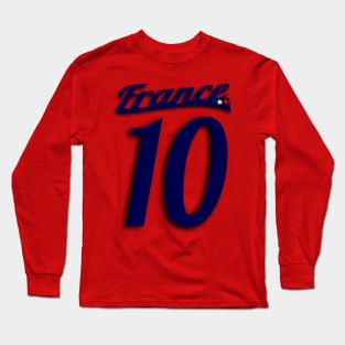 FRANCE FOOT 10 Long Sleeve T-Shirt